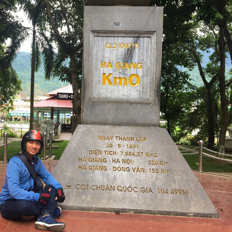 Check in ngay cột mốc 0 km để chuyến đi có thêm điểm nhấn Check in ngay cột mốc 0 km để chuyến đi có thêm điểm nhấn